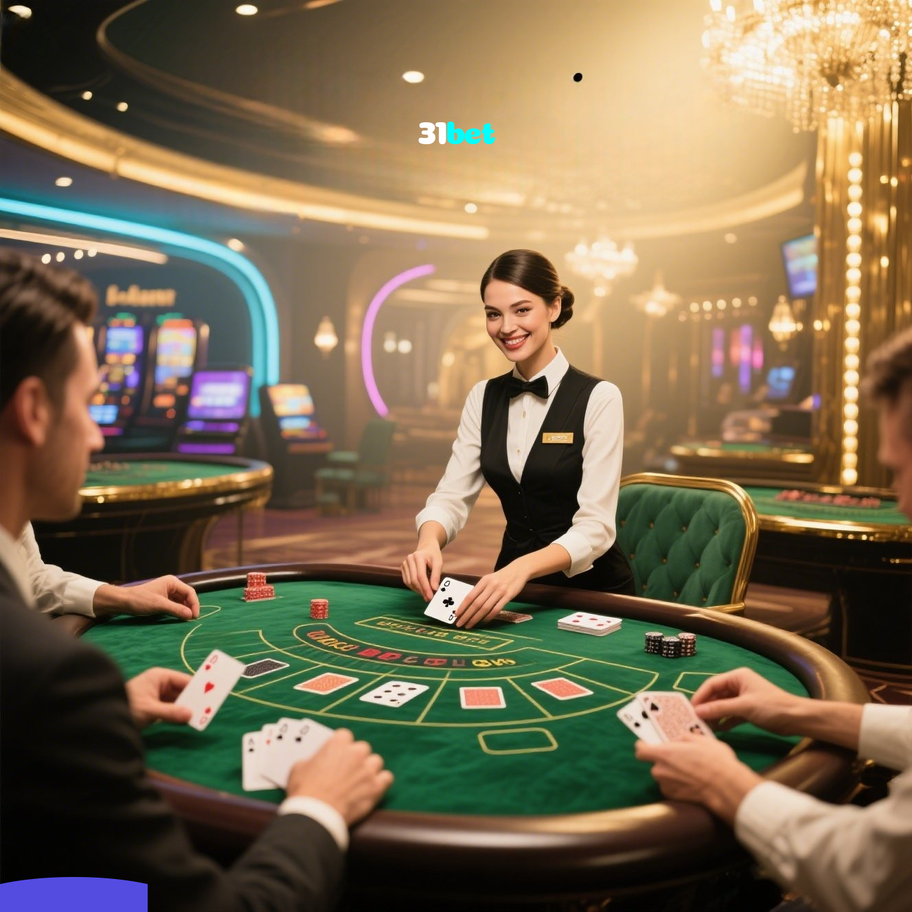 31bet：Aposte no futebol e conquiste prêmios em blackjack e poker!